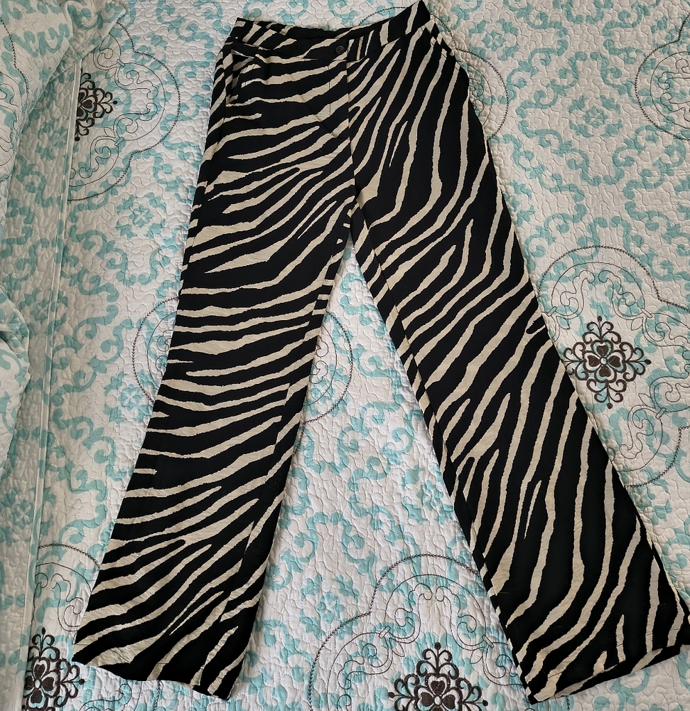 Zebra Print Women's Pants
